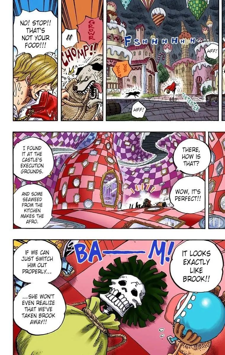 One Piece Digital Colored Chapter 855 image 07